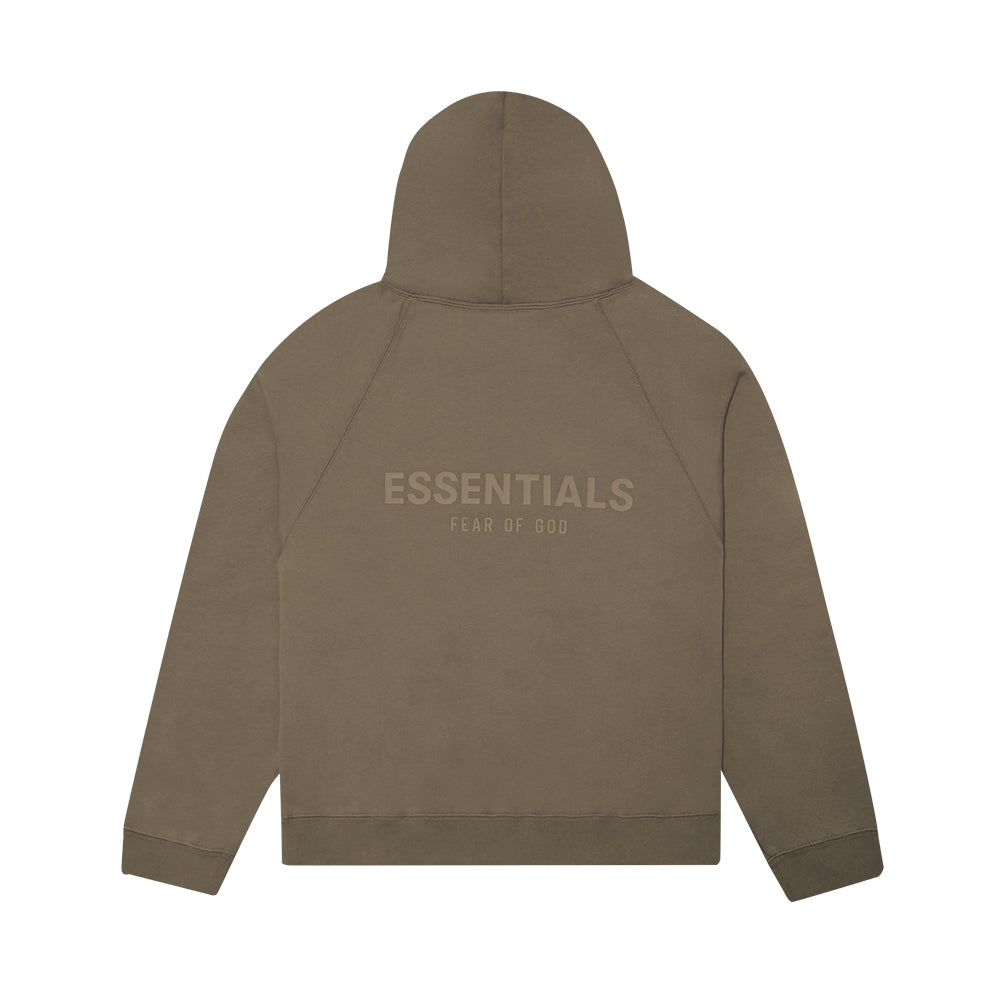 FOG Essentials Back Rubber Text Hoodie