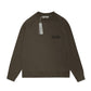 FOG Essentials Solid Velvet Text Sweatshirt