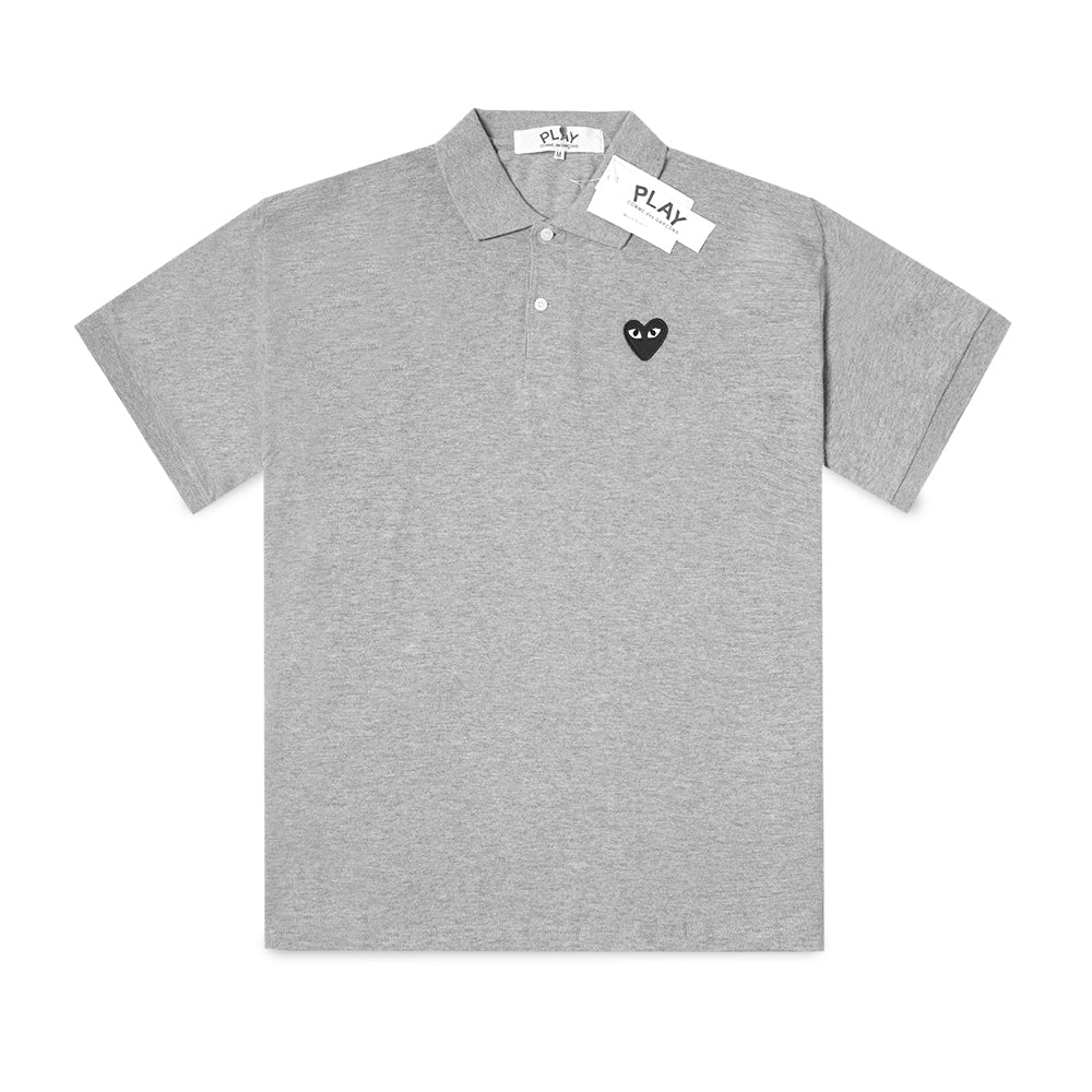 CDG Play Black Heart Polo Shirt