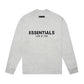 FOG Essentials Velvet Text Long Sleeve T-Shirt