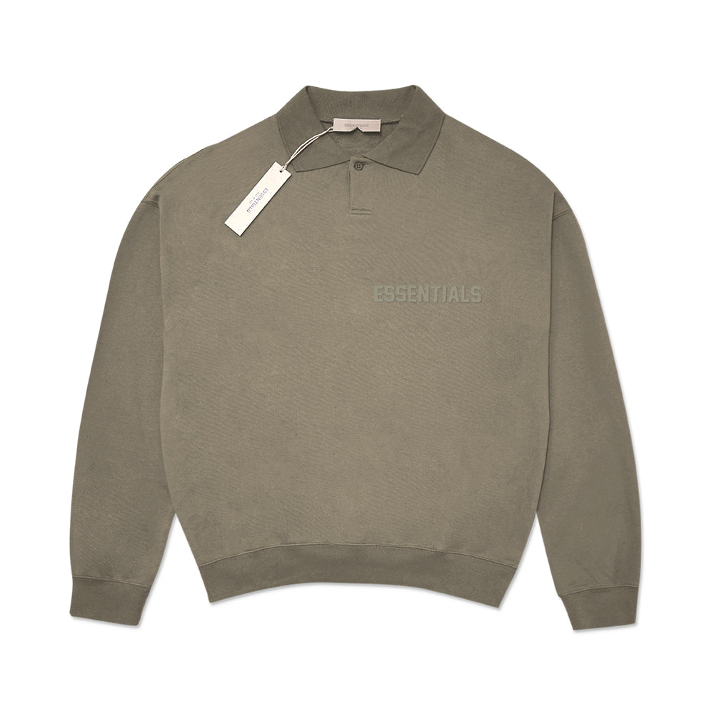 FOG Essentials Long Sleeve Polo Sweatshirt