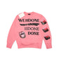 We11done Puff Logo Sweatshirt