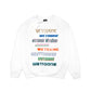 We11done Multi Logo Sweatshirt