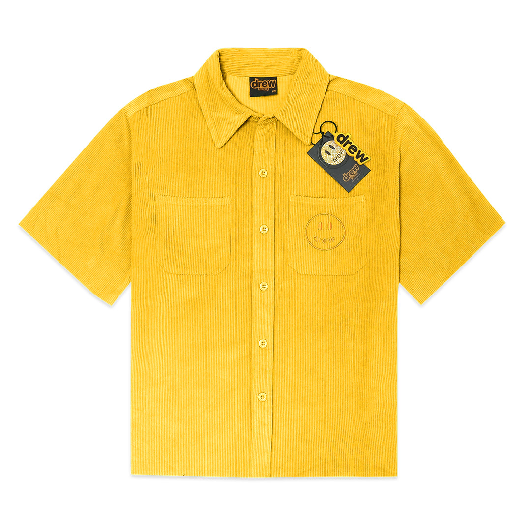 Drew House Corduroy Solid Short Sleeve Shirt