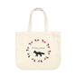 MKS Tricolor Circle Fox Tote Bag