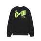 A Bathing Ape X Kid Cudi Crewneck Sweatshirt Black
