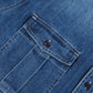 Kapital Bone Embroidery Denim Work Shirt Indigo