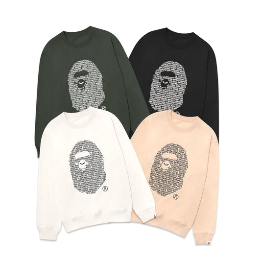 BAPE Japan Ape Head Sweatshirt