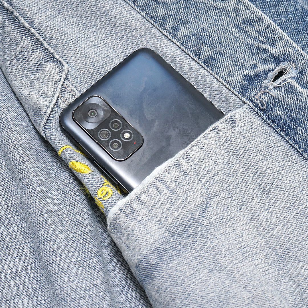 Drew House Mascot Embroidery Denim Jacket