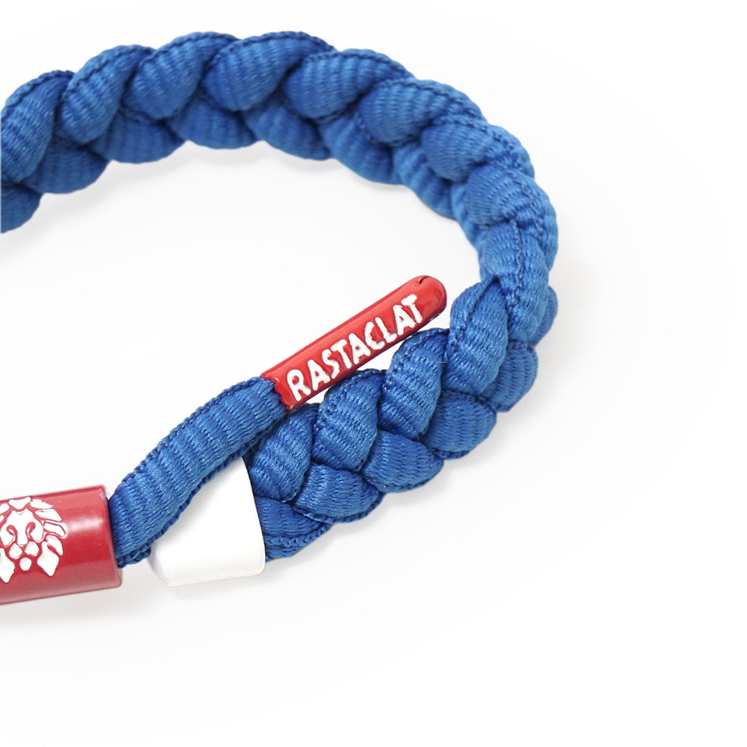 Rastaclat Blue Braided Couple Bracelet Set