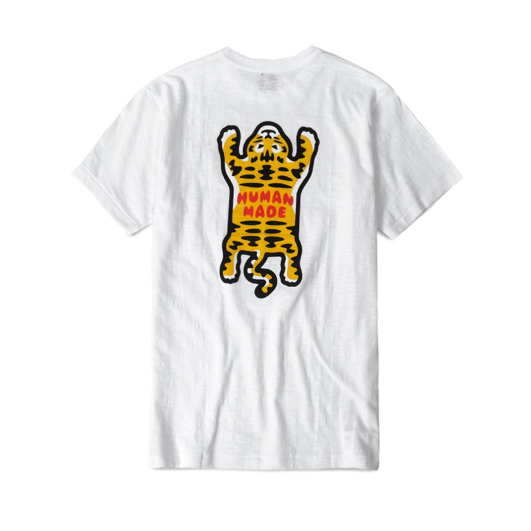 Human Made Back Tiger T-Shirt White