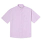 4M1 Tonal Logo Short Sleeve Shirt Purple