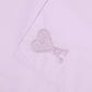 4M1 Tonal Logo Short Sleeve Shirt Purple