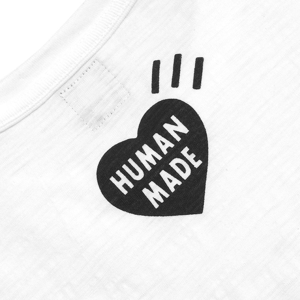 Human Made Colorful Heart T-Shirt White
