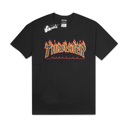 TSR Red Flame Print T-Shirt