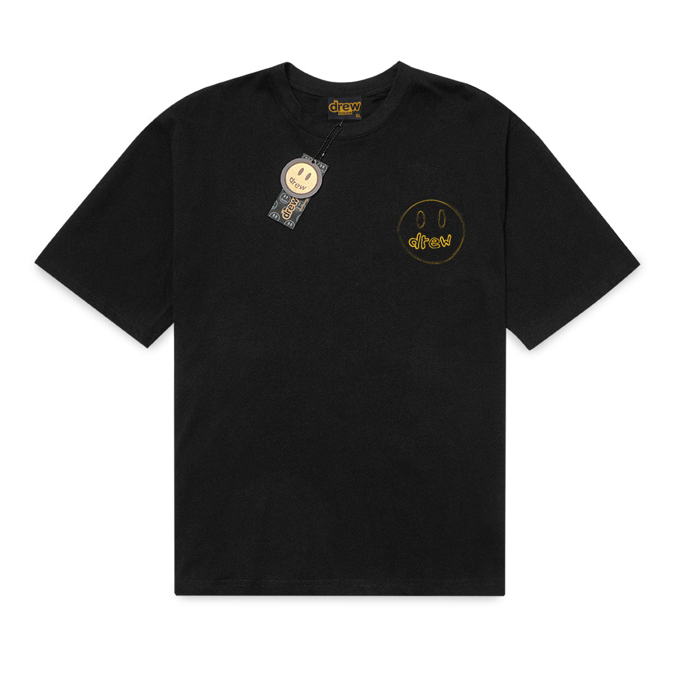 Drew House Sketch Mascot Embroidery T-Shirt
