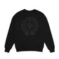Chrome Hearts Tonal Horseshoe Embroidery Sweatshirt