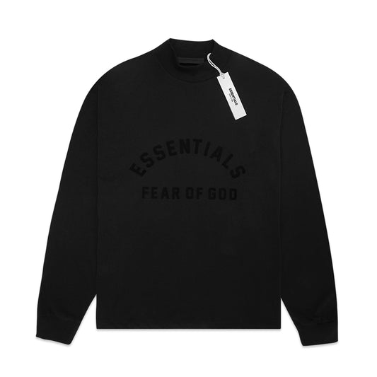 FOG Essentials Curved Text Long Sleeve T-Shirt