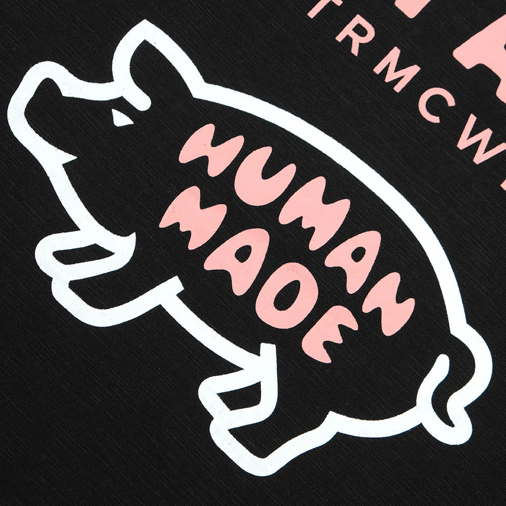 Human Made Pig T-Shirt Black