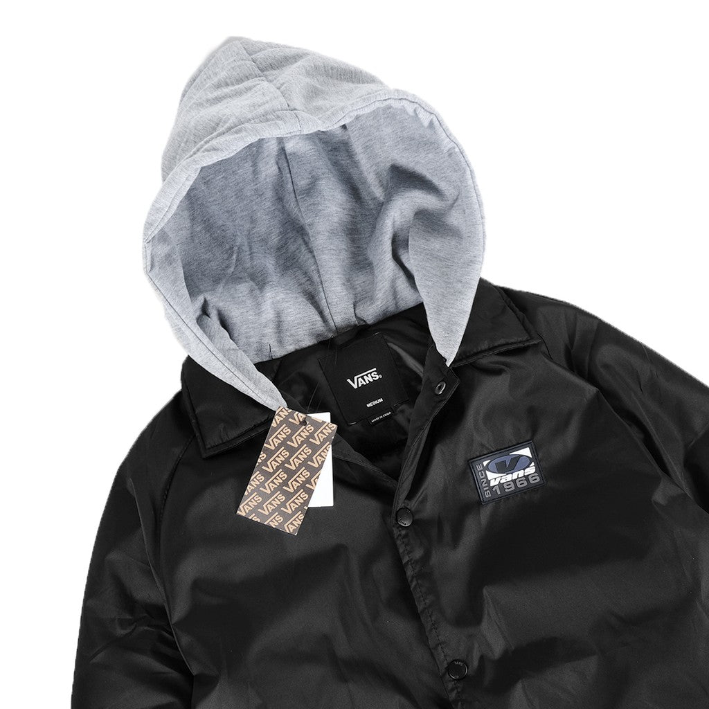 VNS Rubber Logo Hooded Puffer Jacket