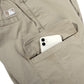 M7B Basic Cotton Cargo Track Pants Cream