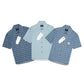 M7B Classic Monogram Denim Short Sleeve Shirt