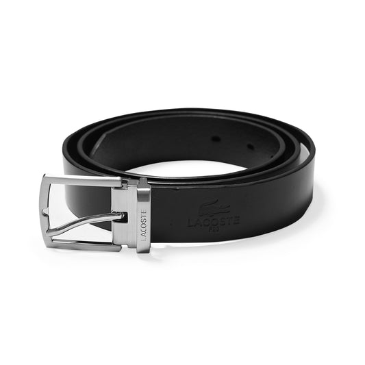 LCT Silver Pin Buckle Leather Belt