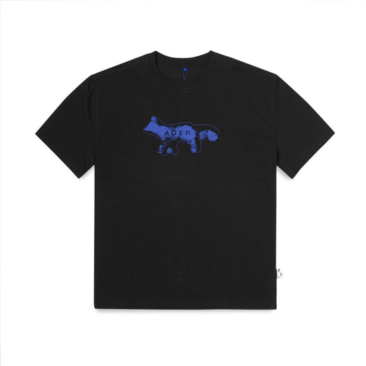 Ader Error Fog Fox T-Shirt Black