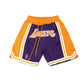 Mitchell & Ness Just Don Lakers Road 1996 Shorts Purple