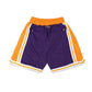 Mitchell & Ness Just Don Lakers Road 1996 Shorts Purple