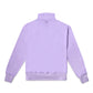 4M1 Solid Logo Half Zip Jacket Purple