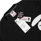Aape by A Bathing Ape Universe Text T-Shirt Black