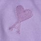 4M1 Solid Logo Half Zip Jacket Purple