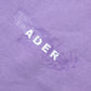 Ader Error Scratch Text Shorts Purple