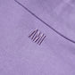 4M1 Solid Logo Half Zip Jacket Purple