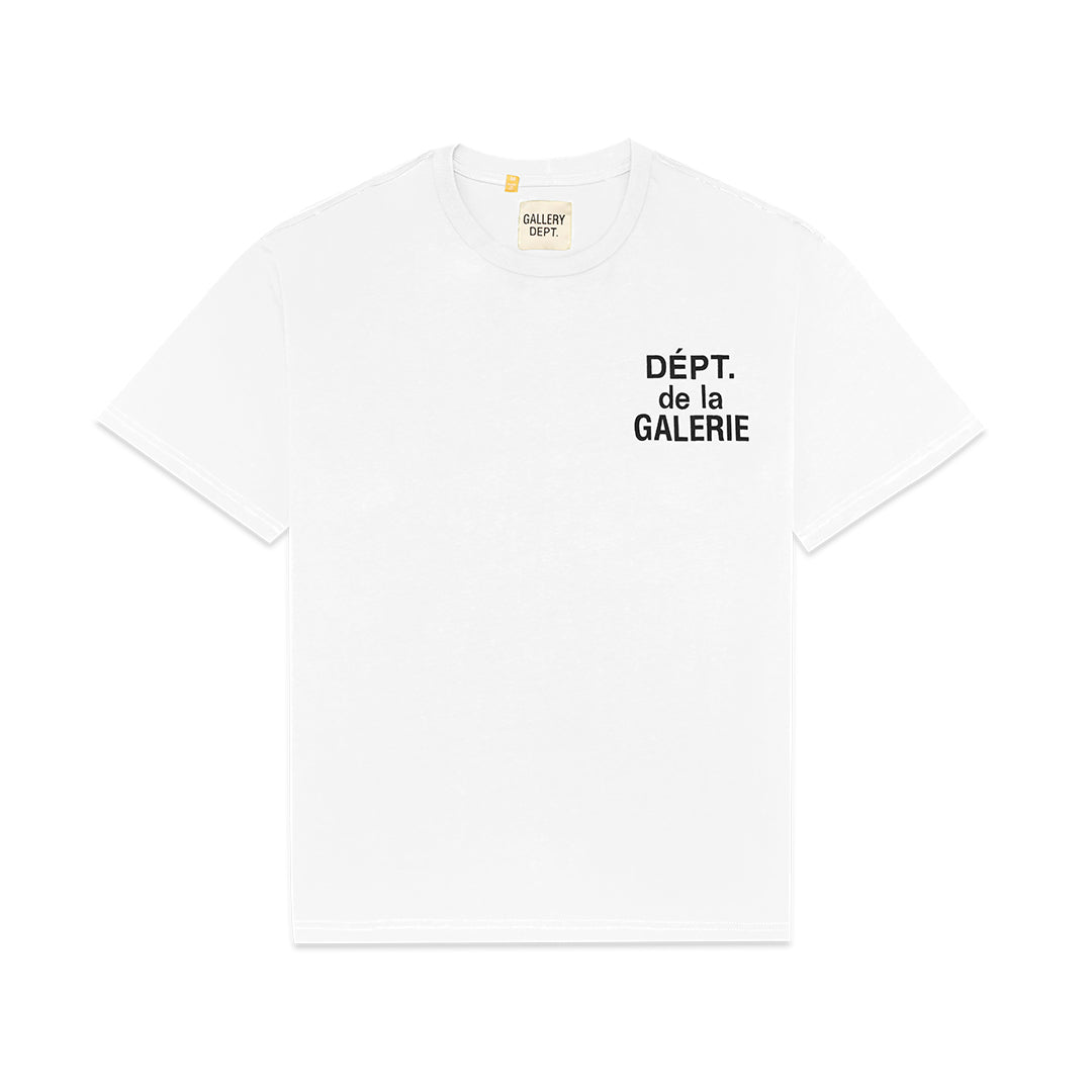 Gallery Dept Distressed Text T-Shirt