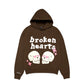 Broken Planet Market Bottom Broken Hearts Hoodie