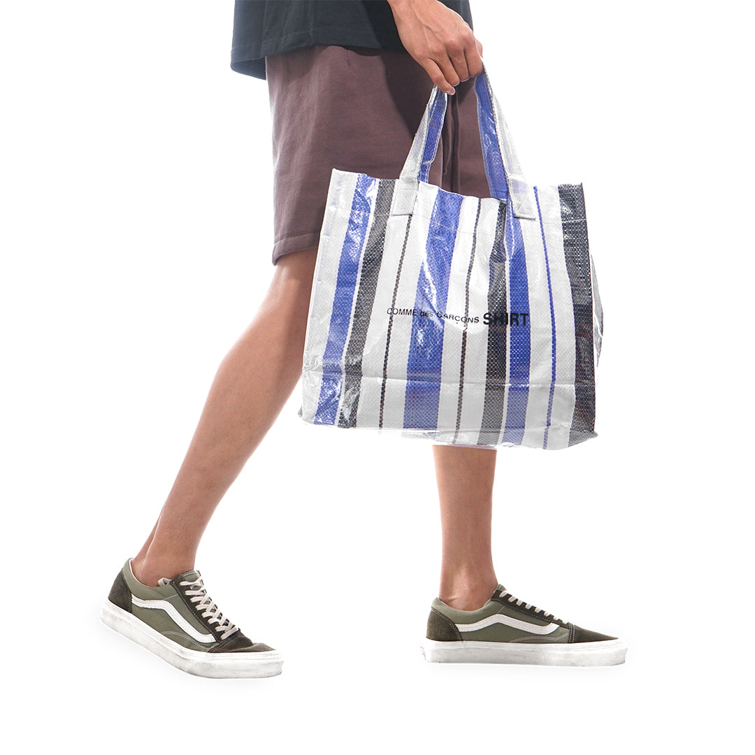 CDG SHIRT PVC Picnic Sheet Tote Bag