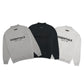 FOG Essentials Back Velvet Text Sweatshirt
