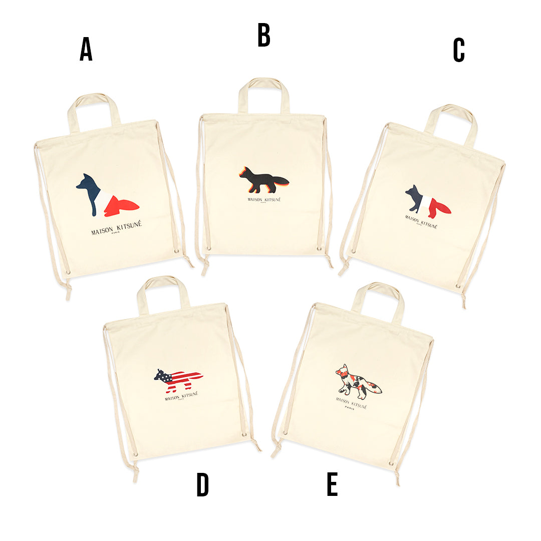 MKS Fox Logo Tote Backpack