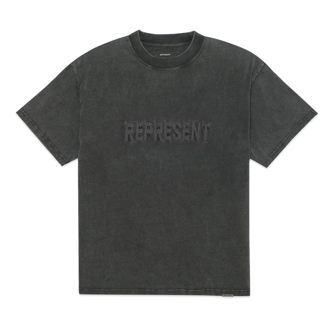 Represent Logo Embroidery T-Shirt