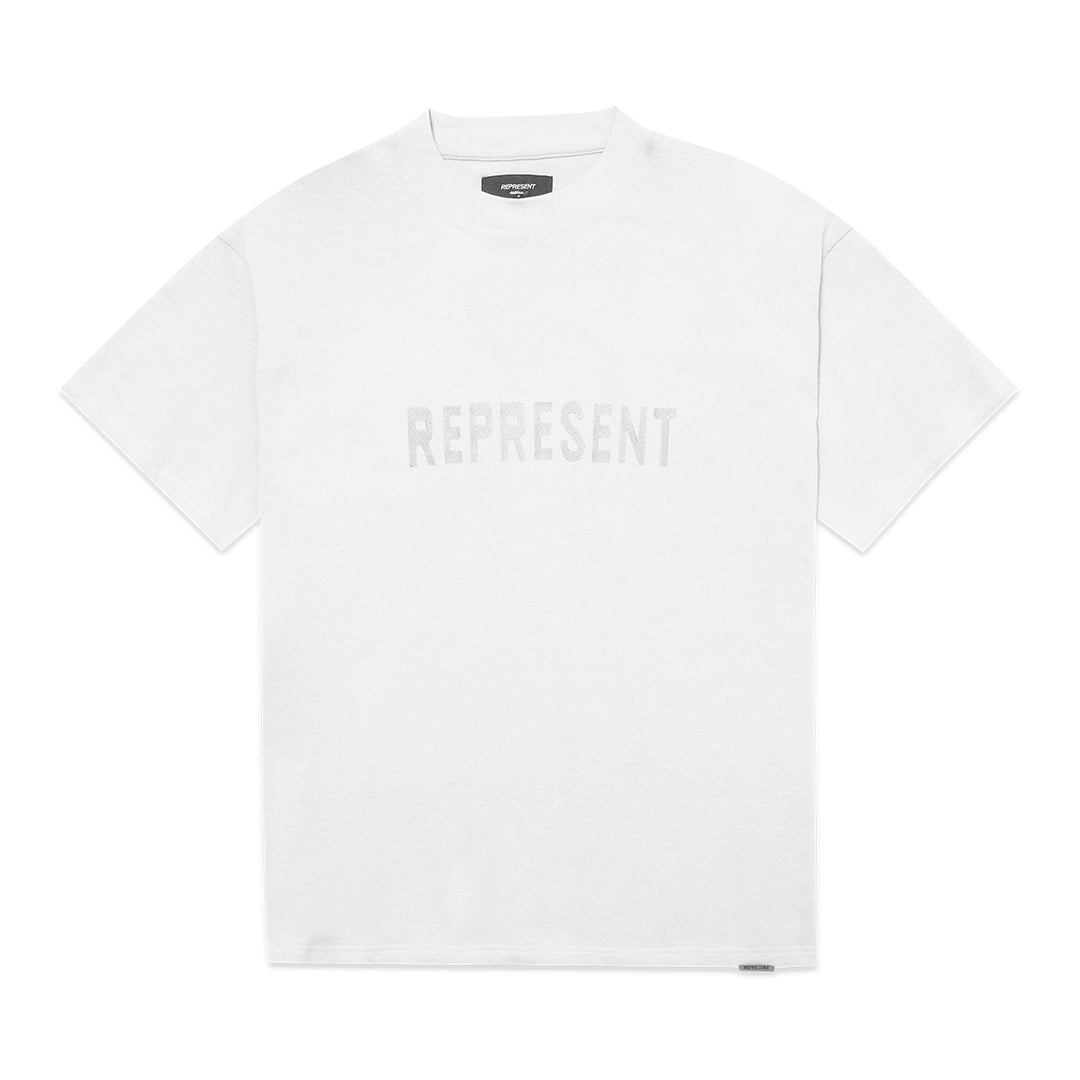 Represent Logo Embroidery T-Shirt