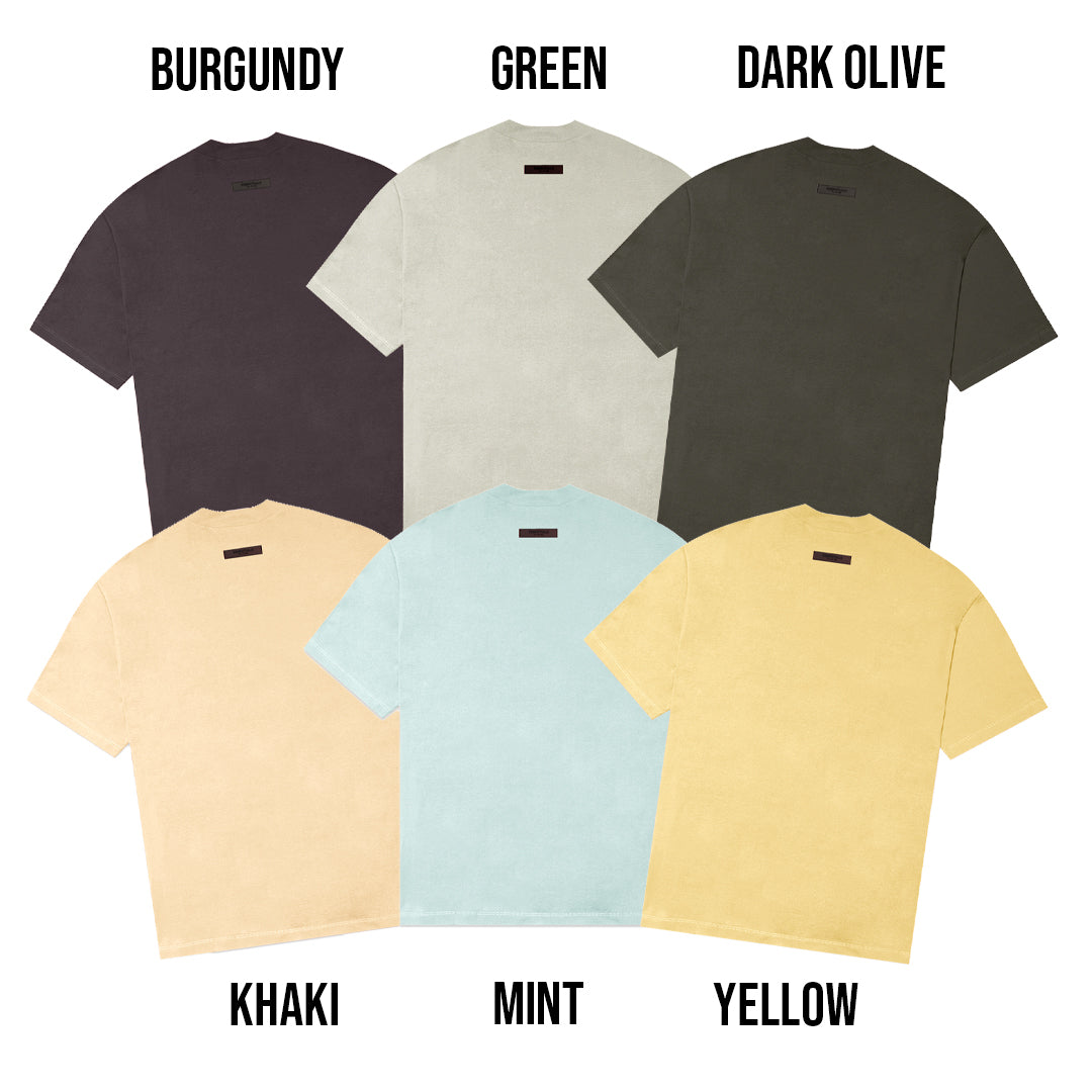 FOG Essentials Center Solid Rubber Text T-Shirt