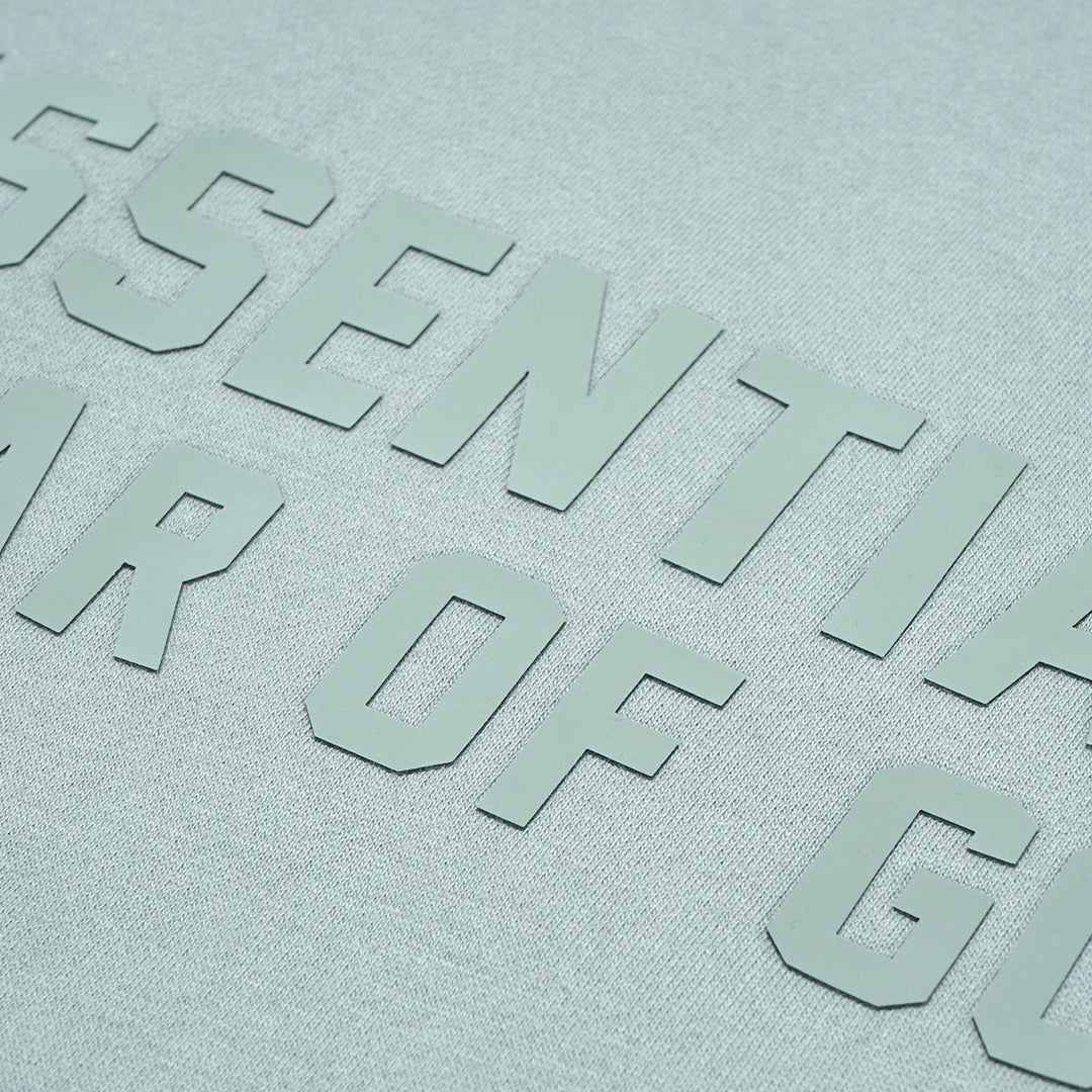 FOG Essentials Center Solid Rubber Text Sweatshirt