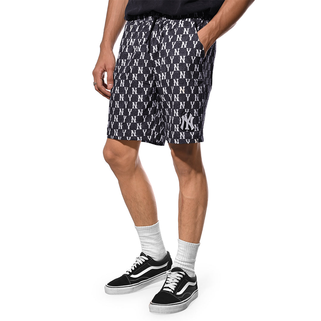 M7B Monogram Embroidery Logo Polyester Shorts
