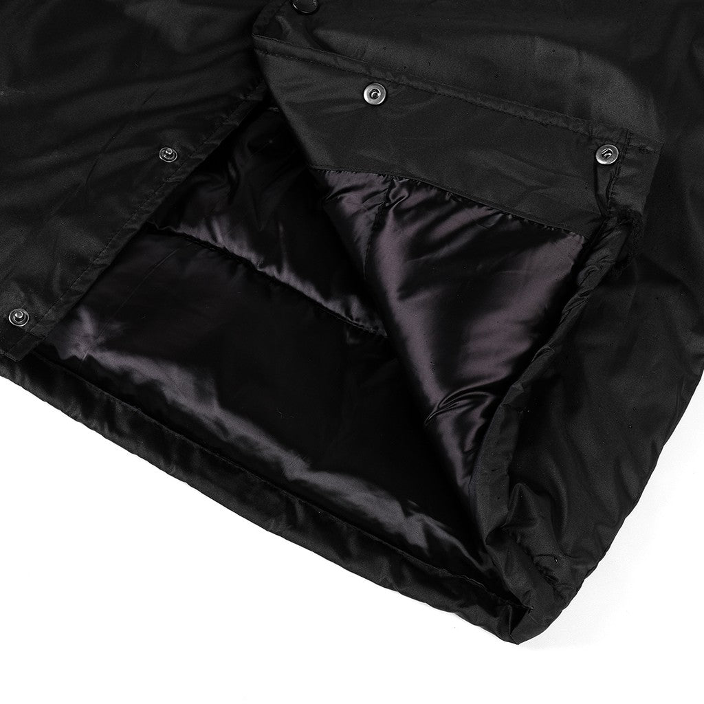 VNS Rubber Logo Hooded Puffer Jacket