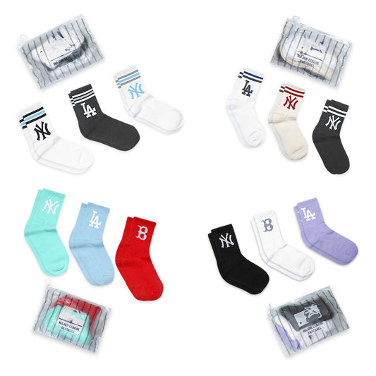 M7B Logo Mid Socks 3-Pair Pack