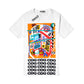 CDG X Adam Lucas Collaboration T-Shirt White