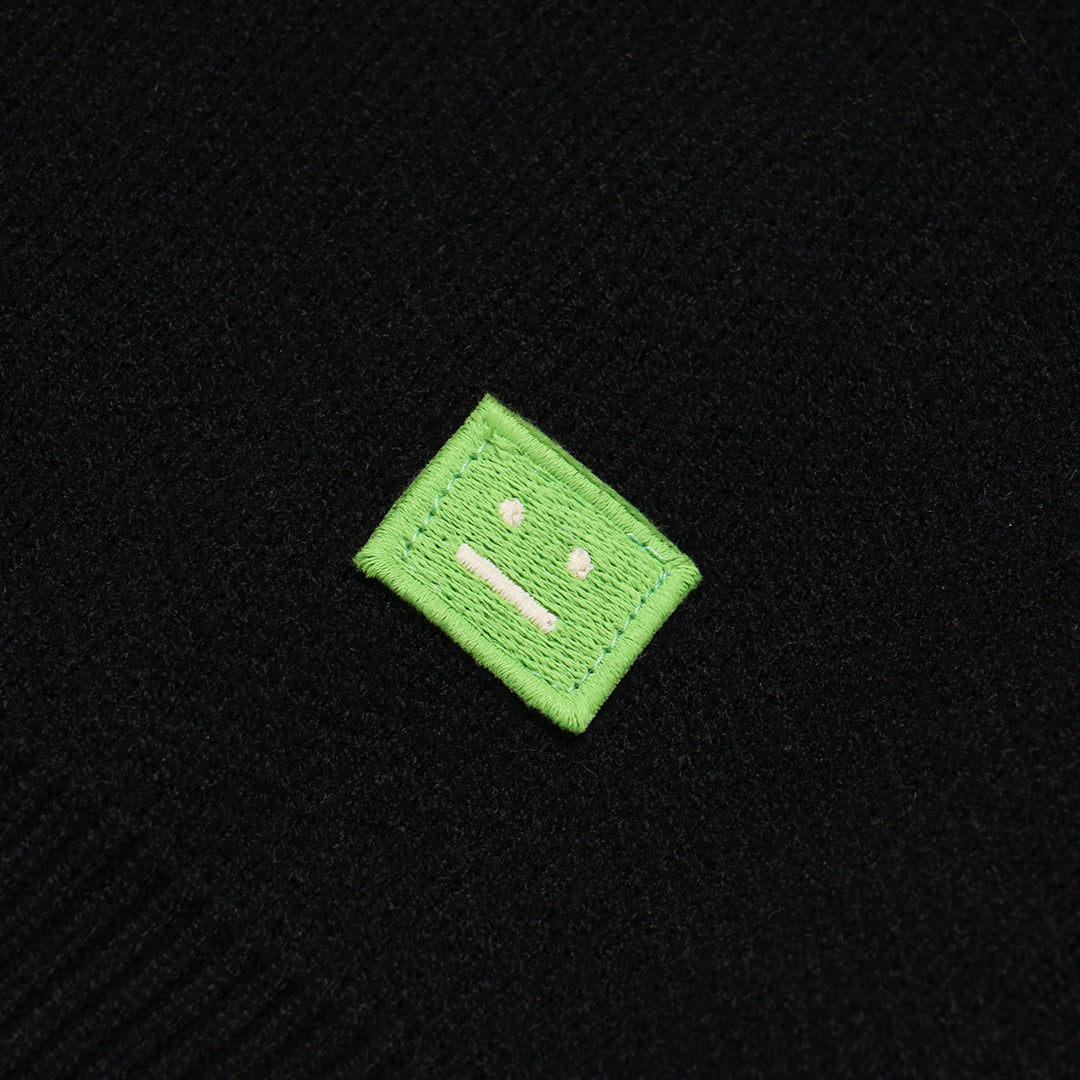 ASD Face Logo Jacquard Knit Sweater
