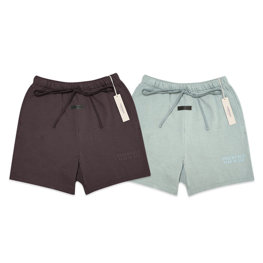 FOG Essentials Solid Rubber Text Shorts